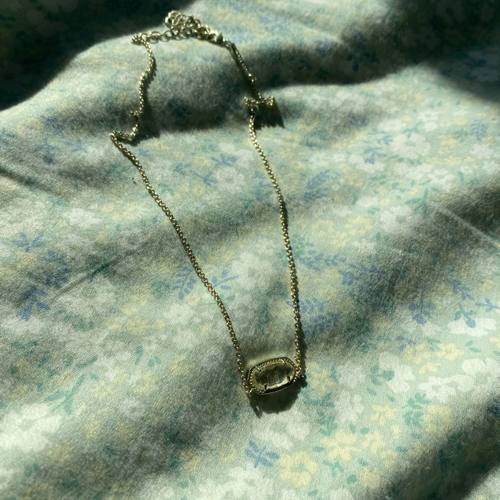 Elisa Gold Pendant Necklace Kendra Scott